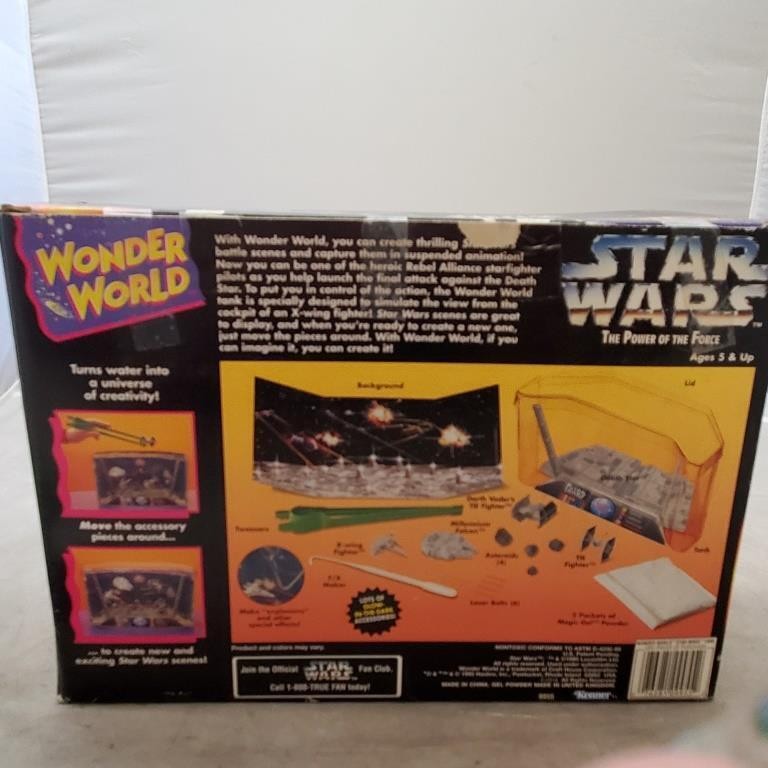 Star Wars Princess Leia & Luke Skywalker and Power Of The Force Wonder World