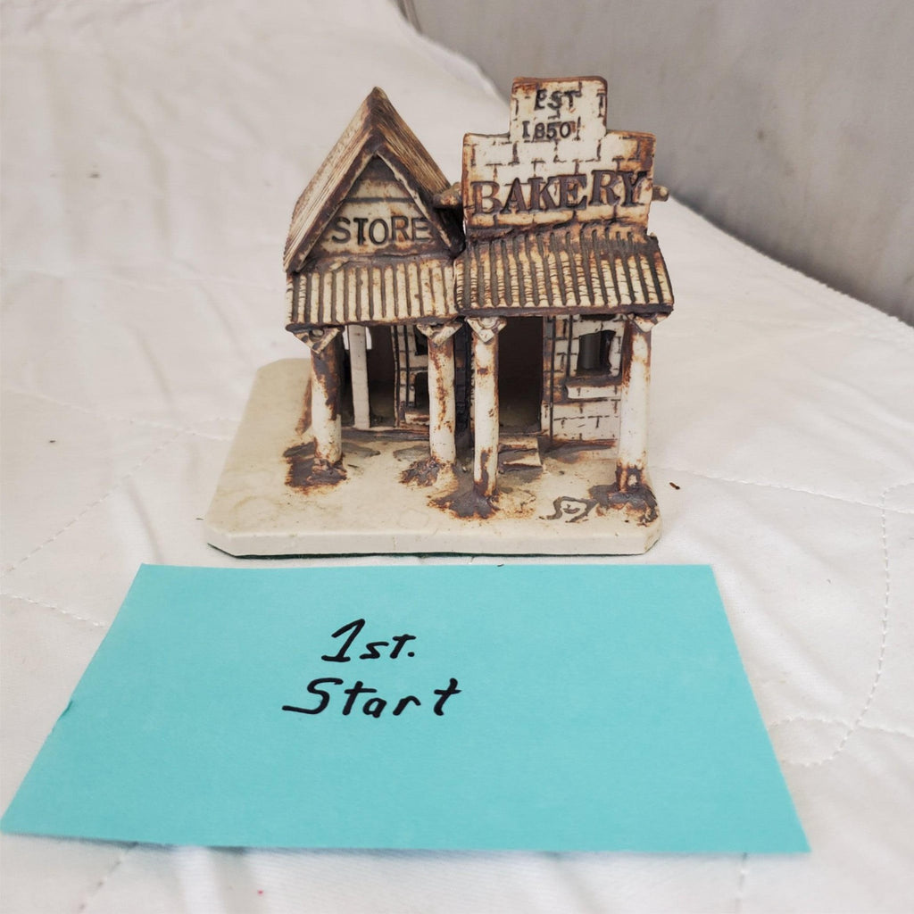 Windy Meadows Pottery Bakery Store 1850 Small Village Collectibles