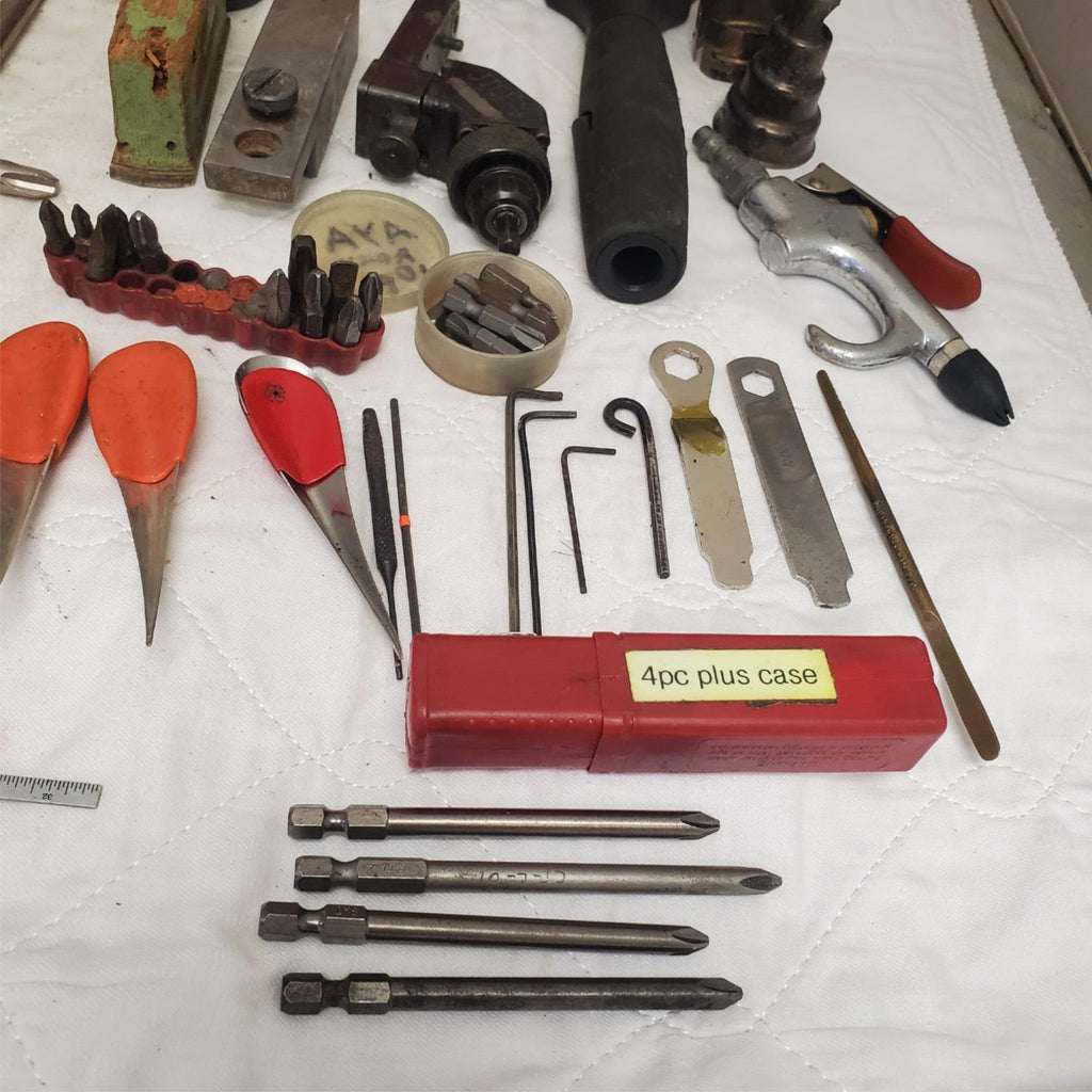 Lot of Measurement Tools Screwdriver Bits Multimeter