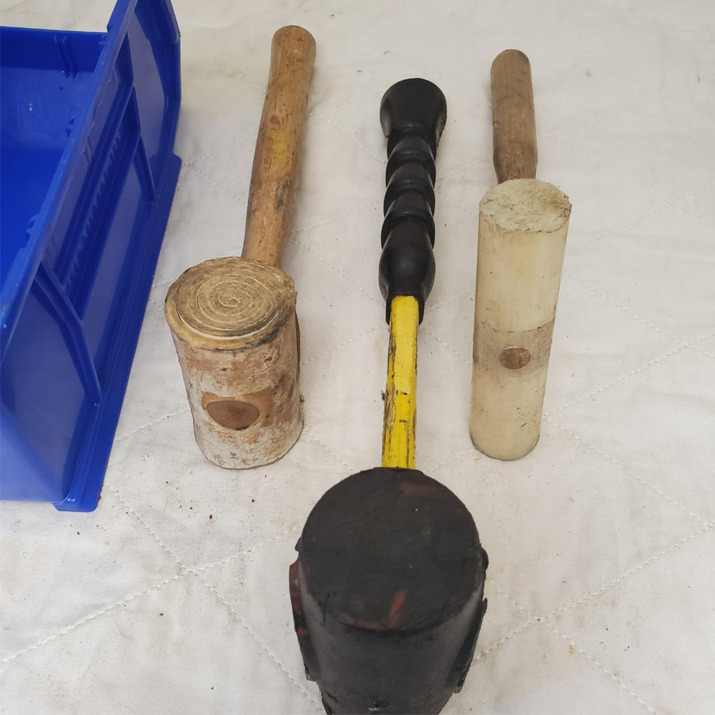 Lot of 3 Assorted Durable Dead Blow Hammer Set LOT-32