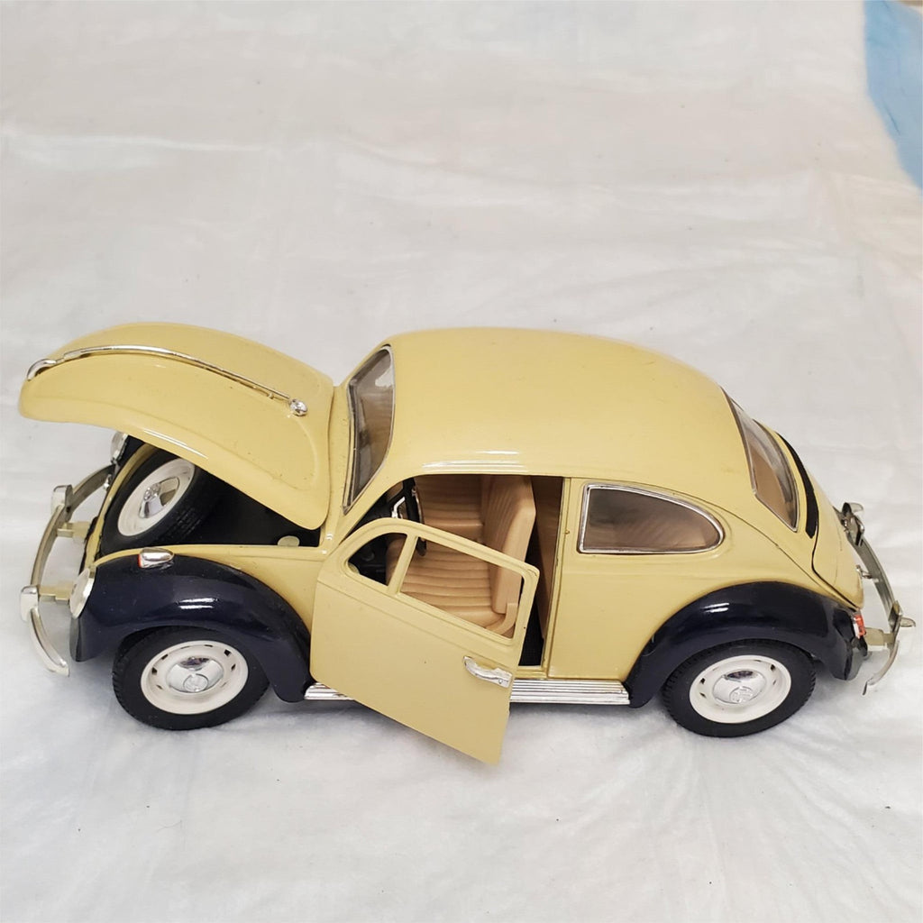 Vintage Road Tough VOLKSWAGEN BEETLE Die Cast Metal Car