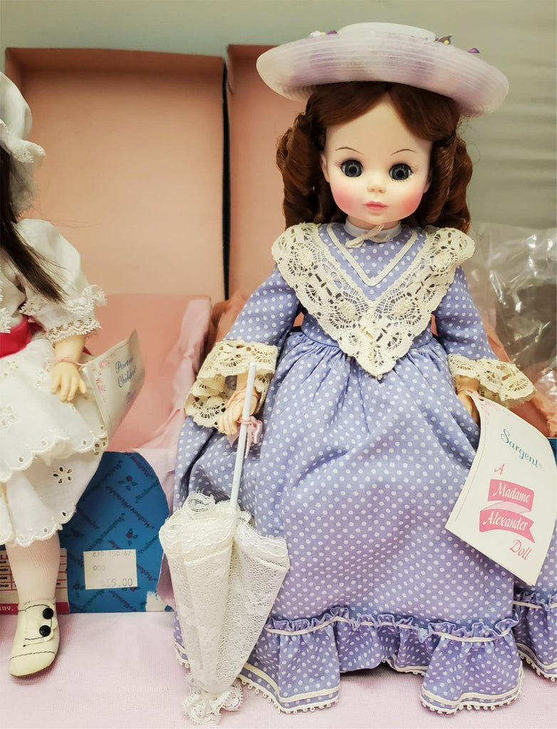 Madame Alexander #1575 Degas Girl #1576 Sargent Dolls Set with Box