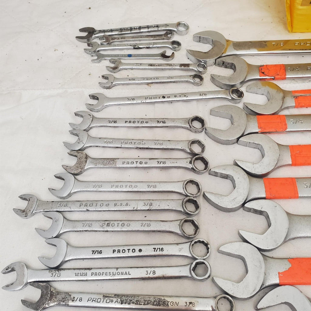 Lot of Assorted Proto Wrenches Set LOT-357