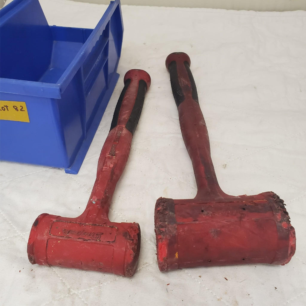 Lot of 2 Snap on Dead Blow Hammer LOT-82