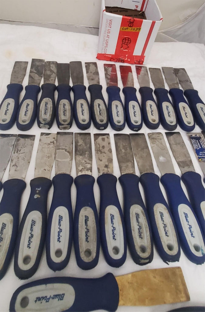Lot of 29 Blue Point Putty Knife Knives Gasket Scraper Paint Remover LOT-1039