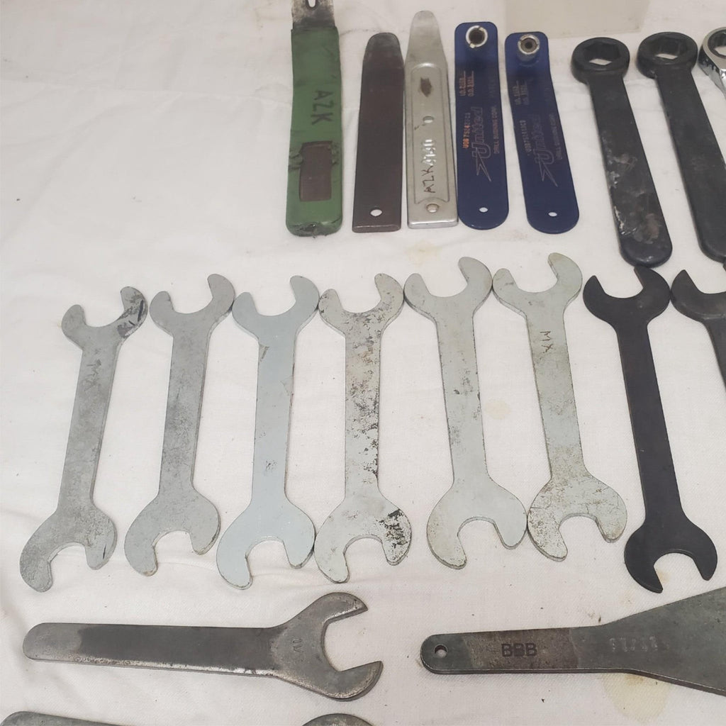 Lot of 29 Assorted Open End Spanners Wrenches Set LOT-973