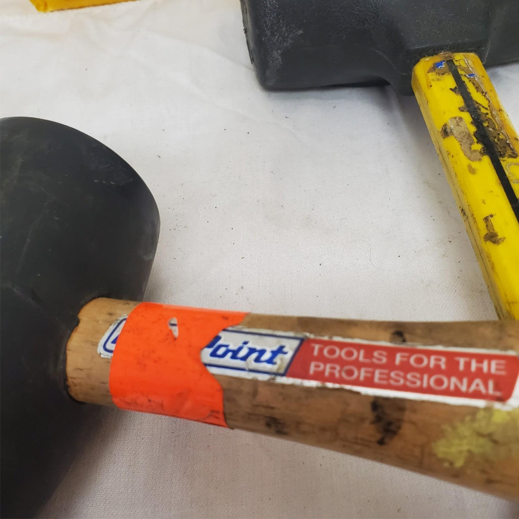 Lot of 2 Blue Point and Nupla Flax Dead Blow Hammer Set LOT- MT W26