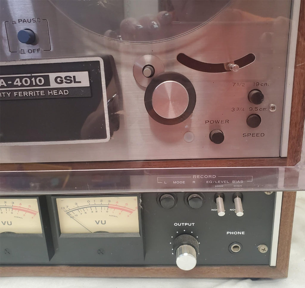 TEAC TCA-40 Simul-Trak with Twin RA-41 Record Amplifiers Vintage Reel Recorder 