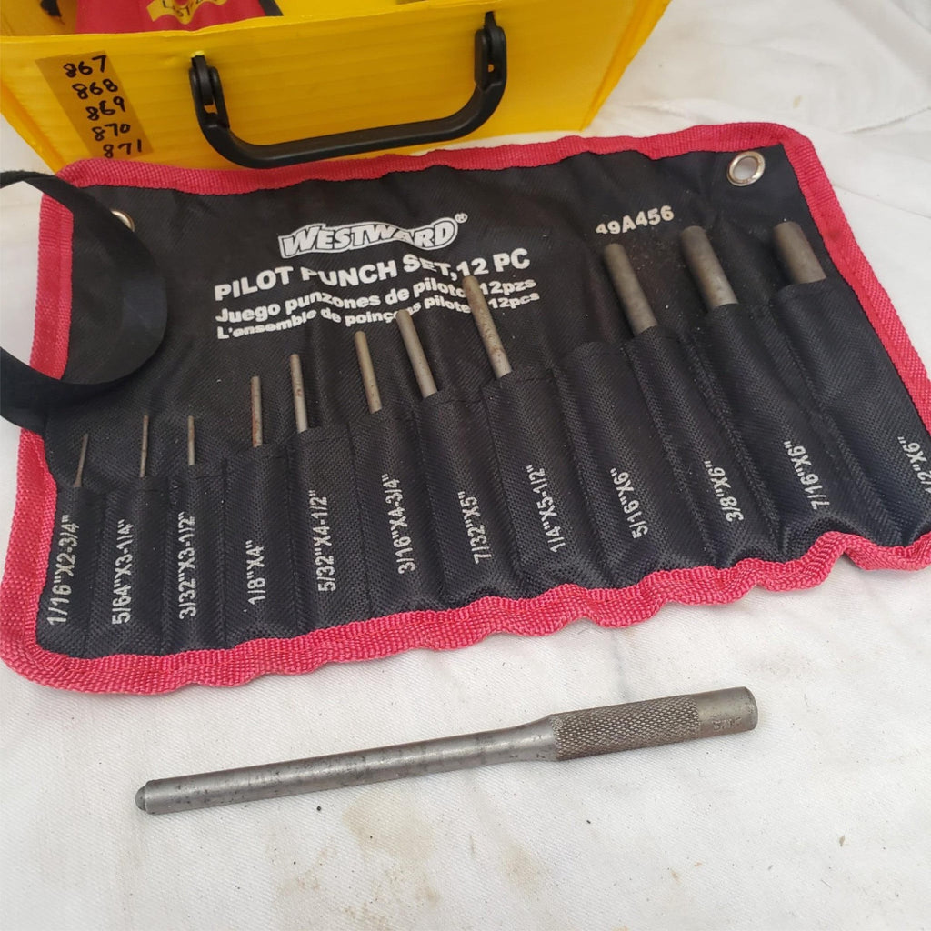Set of 12 Westward 49A456 Pilot Punch LOT-868
