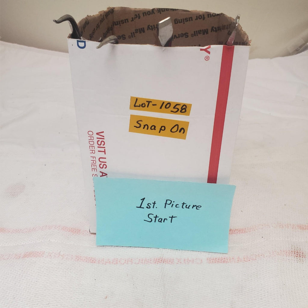 Lot 14 Snap-on Too Pre-Owned Screwdrivers & Grip Radiator Pick Set LOT- 1058