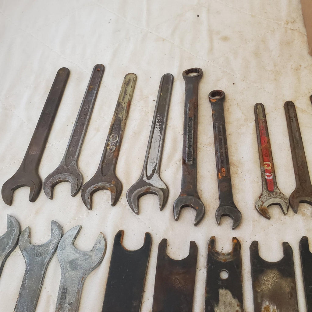 Lot of 40 Assorted Open End Service Wrench & other Wrench Tool LOT 486