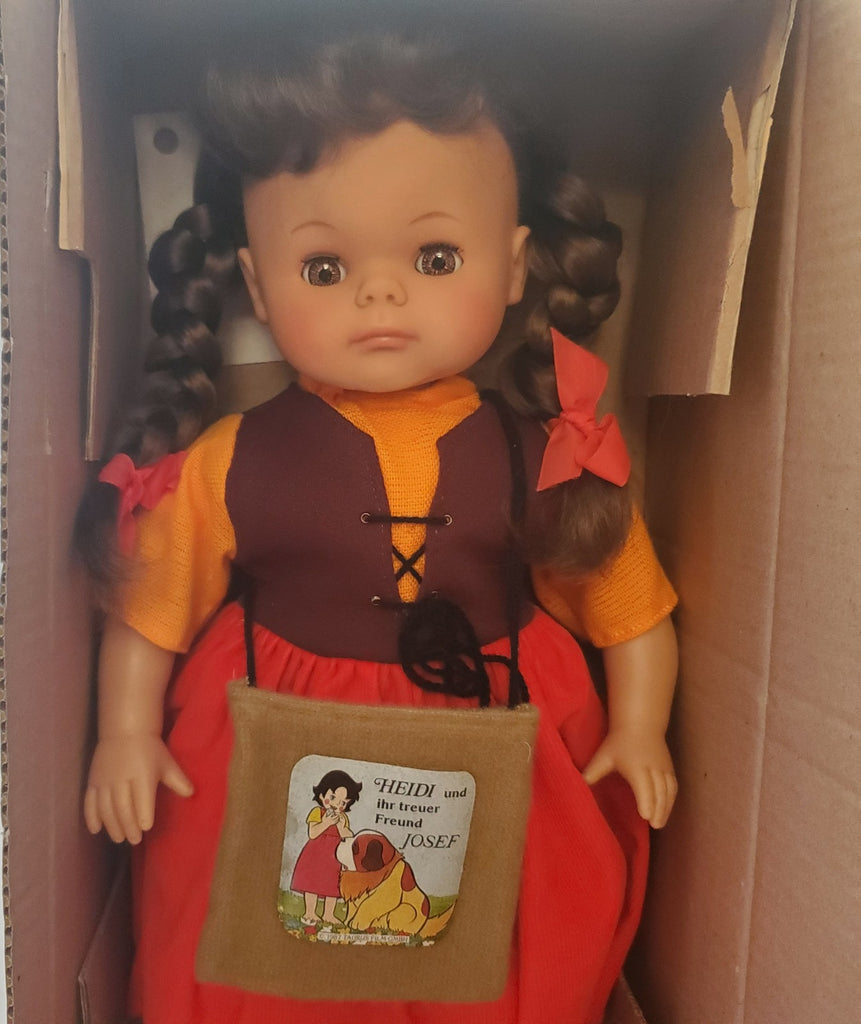 Vintage Heidi and Josef Western Germany Doll Und Ihr Treuer Freund Josef