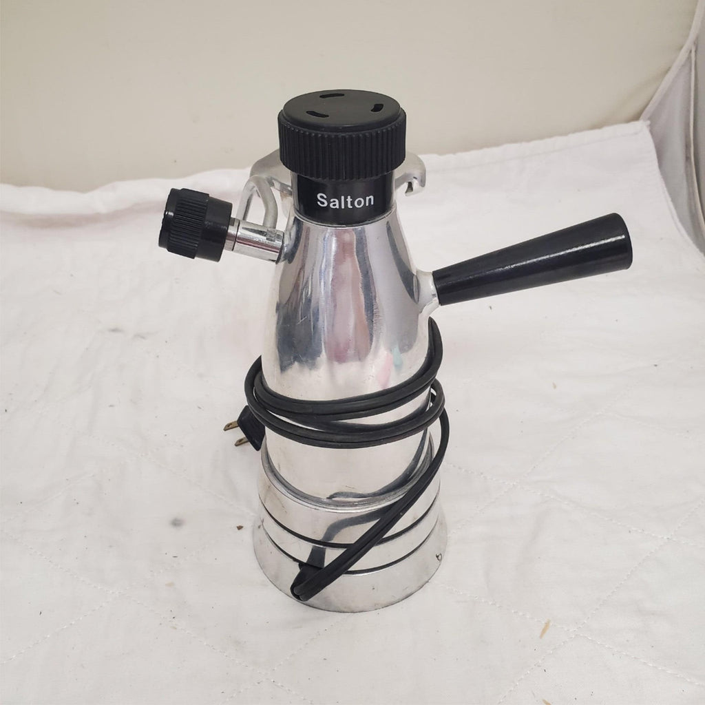 Vintage Salton EX3 Aluminum Italian Design Espresso Maker