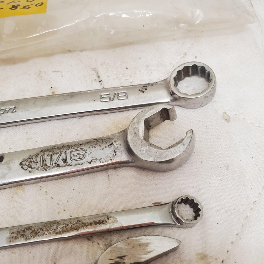 Lot of 5 Snap-On Assorted Wrench Set LOT-850