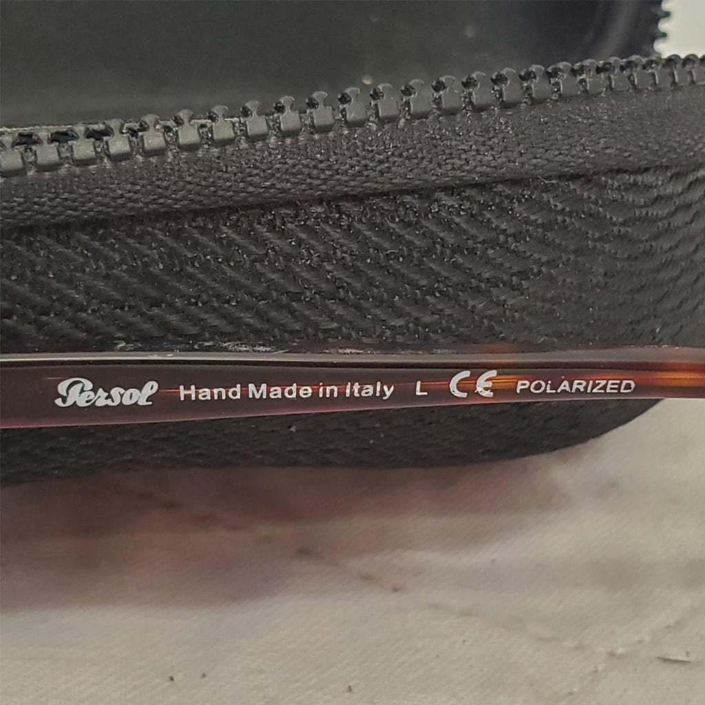 Persol Polarized 9649-S Terra E Oceano Brown Sunglasses with Costa Zipper Case