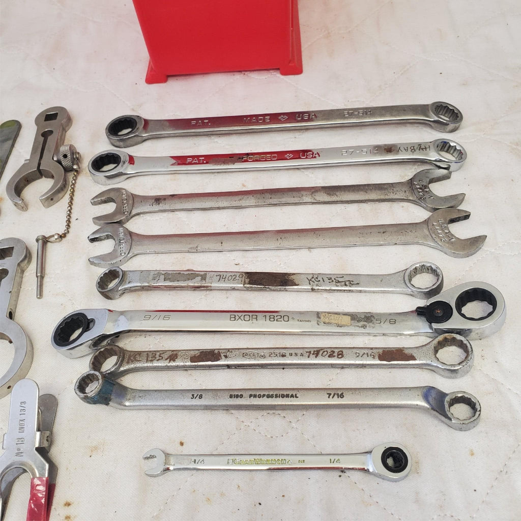 Lot of Assorted Various Offset Ratchet Box-End Wrench & Other Wrenches LOT 242