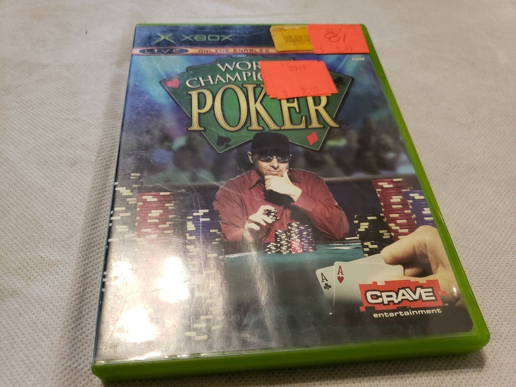 World Championship Poker Microsoft Xbox Original - Buy 3 Get 1 Free