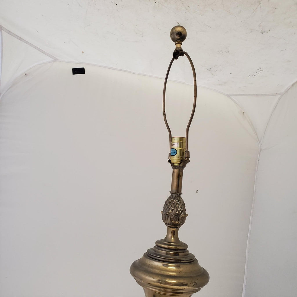 Vintage Stiffel Solid Brass Portable Table Lamp A12
