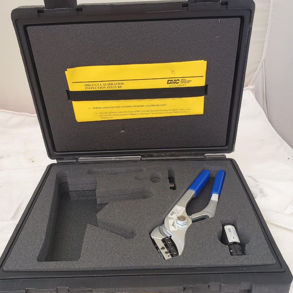 DMC DBS-R05 Roll Over Tool and DBS-CG3 Tension Verification Fixture  LOT-476