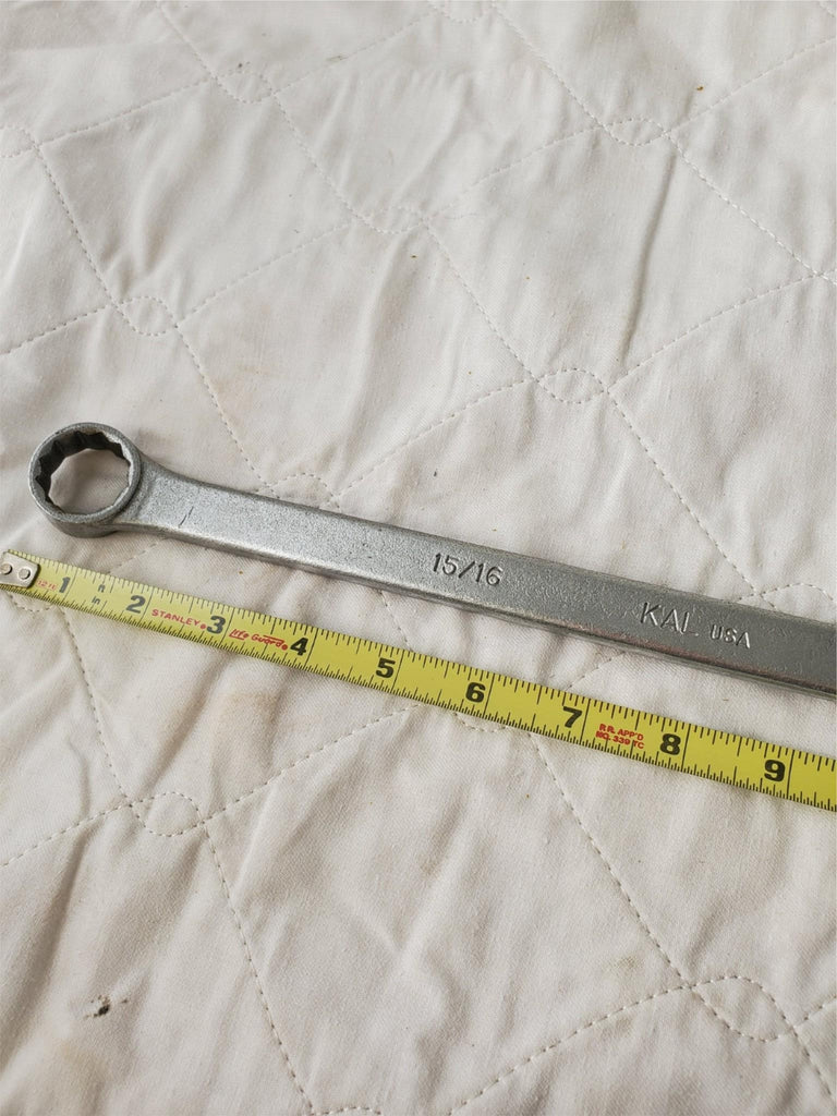 KAL USA 15/16 Double-Ended Ring Wrench Tool LOT 277
