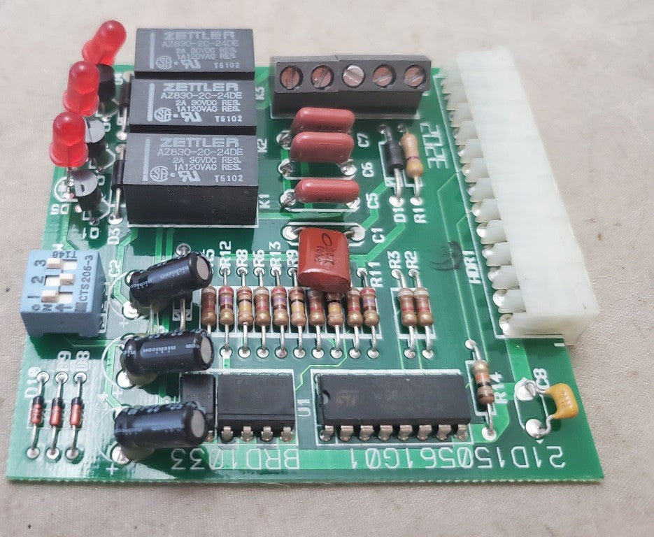 Trane Zettler Zone/Bypass Control Card Zzcardal010 21D150561G01 020707