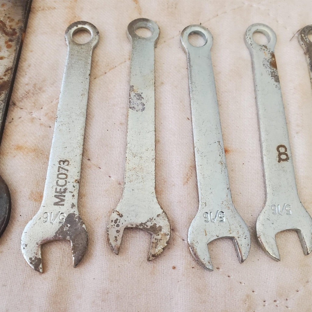Lot of 40 Assorted Open End Service Wrench & other Wrench Tool LOT 486