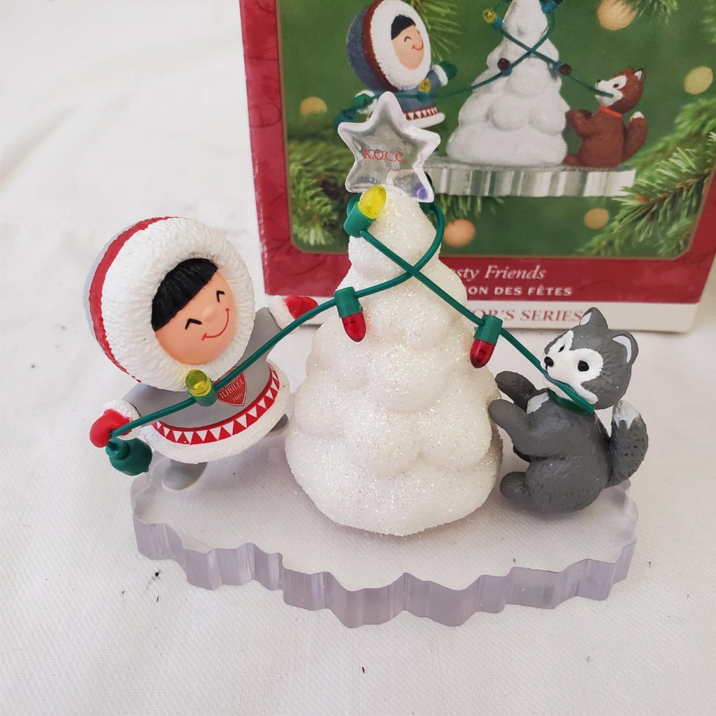 Set of 2 Hallmark Keepsake Ornament Frosty Friends #2