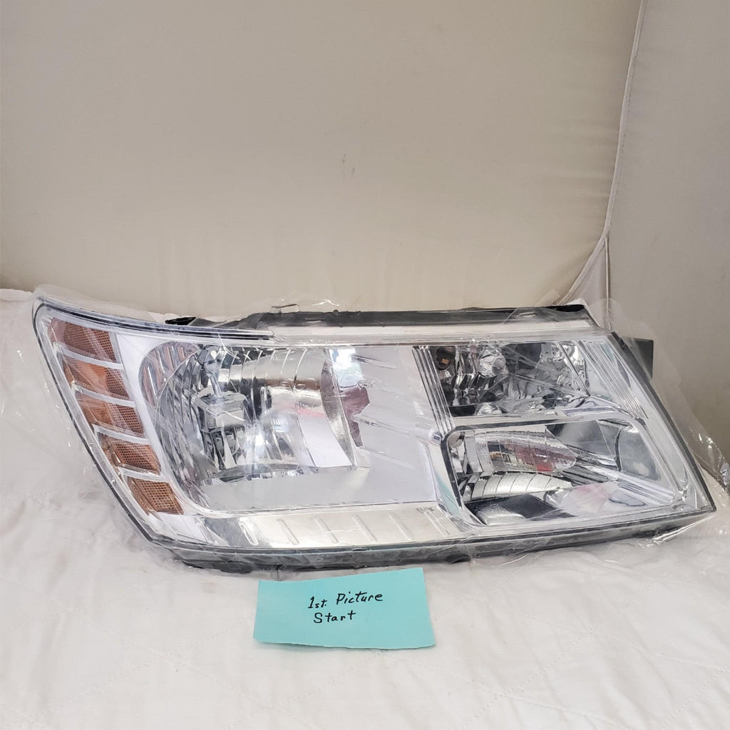 2009-2020 Dodge Journey Headlight Headlamp W/Chrome Trim Right Side #2