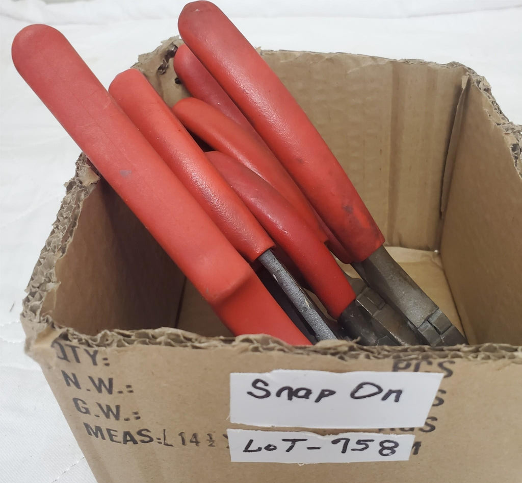 Lot of 5 Snap On Pliers Cutter Set LOT-578