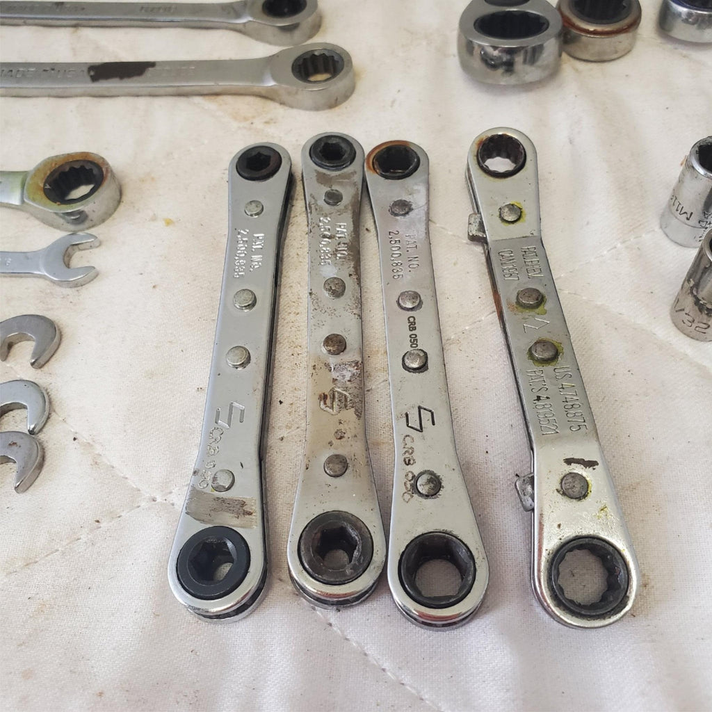 Lot of Assorted Wrenches, Drive Sockets & Other Hand Tools LOT 116