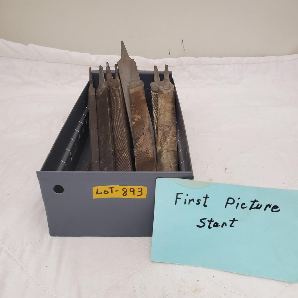Lot Of 11 Assorted Metal Wood Hand Files LOT-893