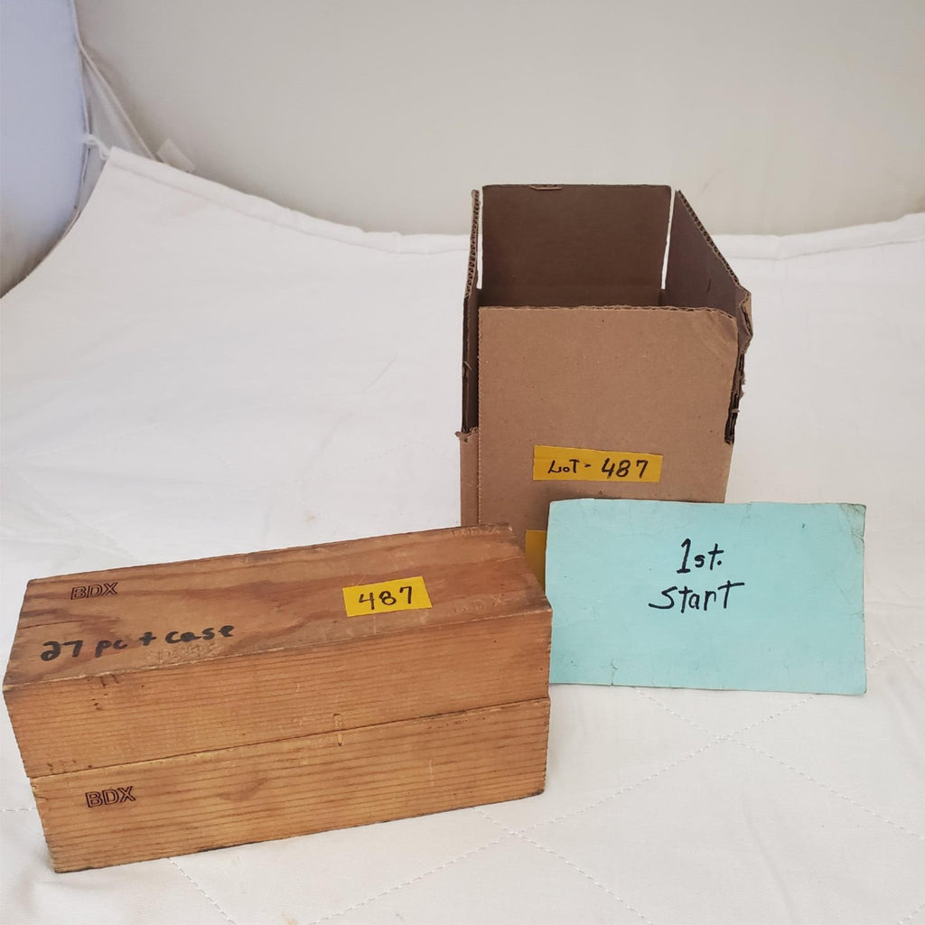BDX Lab Test Hardened Hammer End 3/16 Letters A-Z Steel Stamps Lot 487