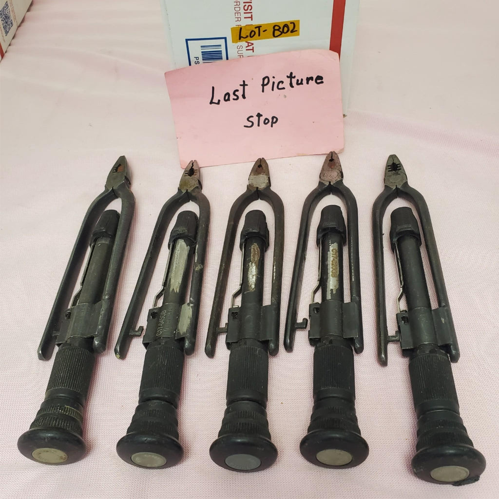 Lot of 5 Reversible Safety Wire Twister Pliers LOT-802