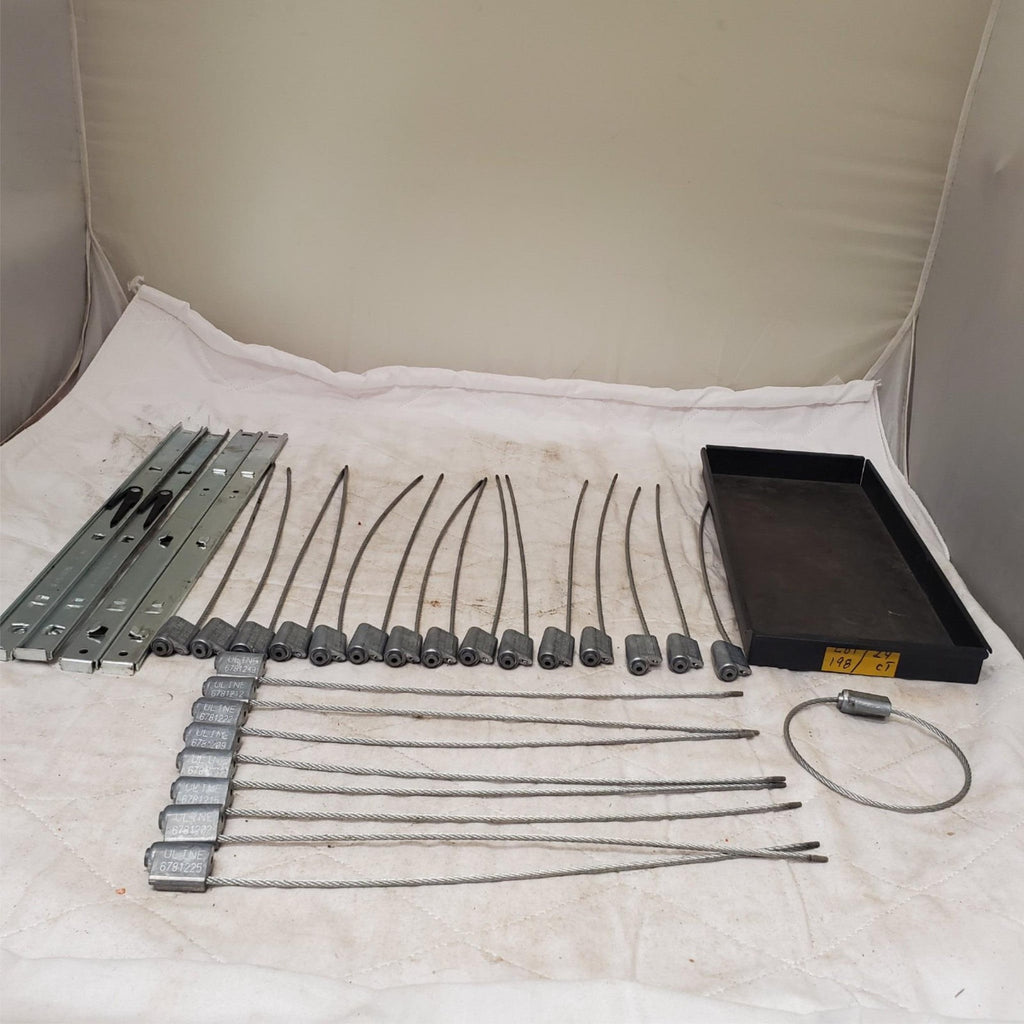 Lot of 29 Assorted Inner Outer Rail Rack Mount & Uline Cable Seal LOT198