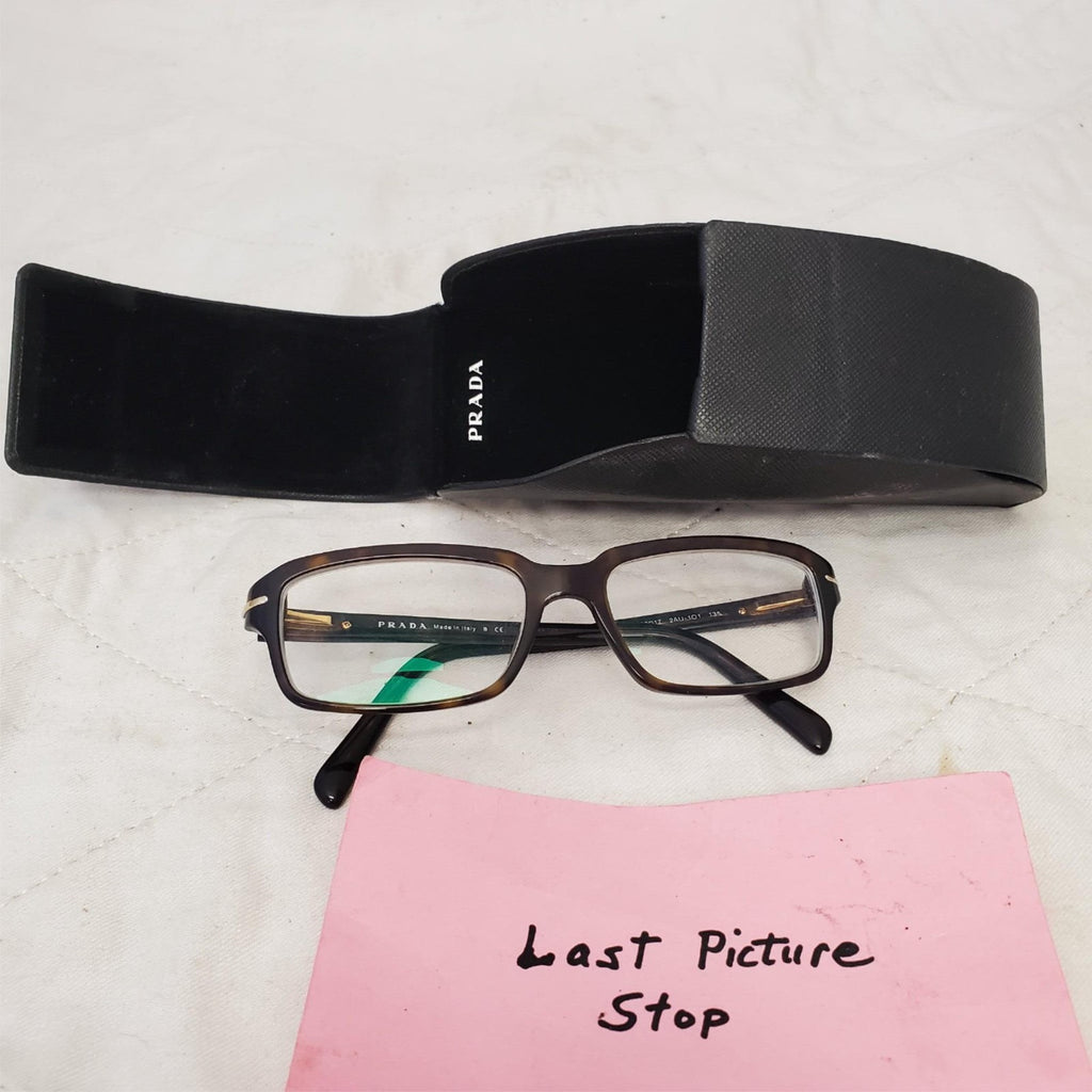 Prada VPR 09N 2AU-101 Brown Eyeglasses Frames with Case