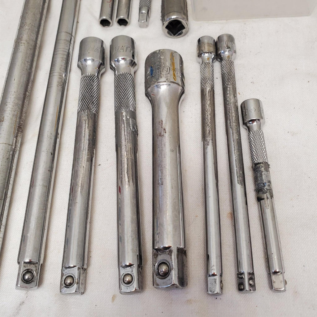 Lot of 12 Assorted Matco Sockets Wrenches Extension LOT-760