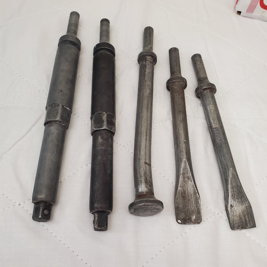 Lot of 5 Air hammer Bit Set Hammers LOT-271