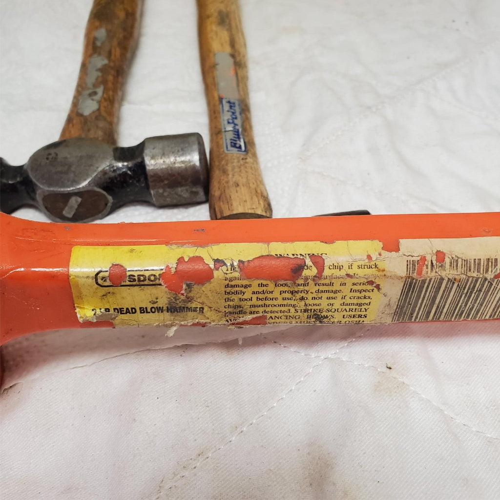 Lot of 3 Assorted Dead Blow and Ball Peen Hammers LOT-183