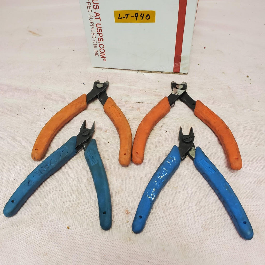 Lot of 4 Xuron Micro-Shear Flush Cutters LOT-940