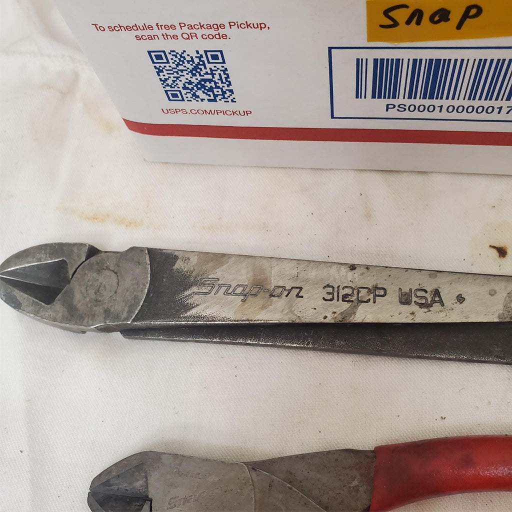 Lot of 4 Snap-on Soft Grip Handles Pliers & Cutters Set  LOT-881