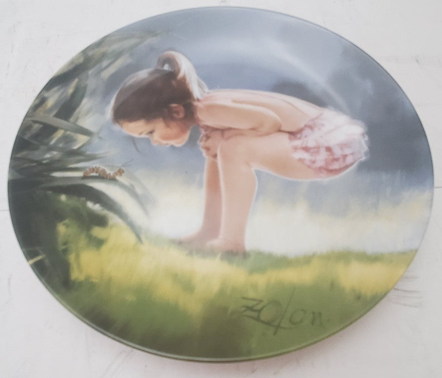 Pemberton & Oakes 1985 in Small Wonder Collector Plate by Donald Zolan