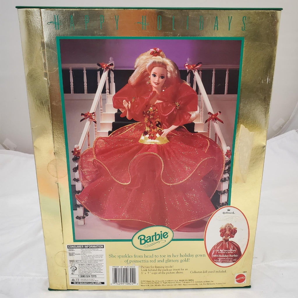 Barbie 1993 - Mattel Happy Holidays Special Edition Barbie Doll
