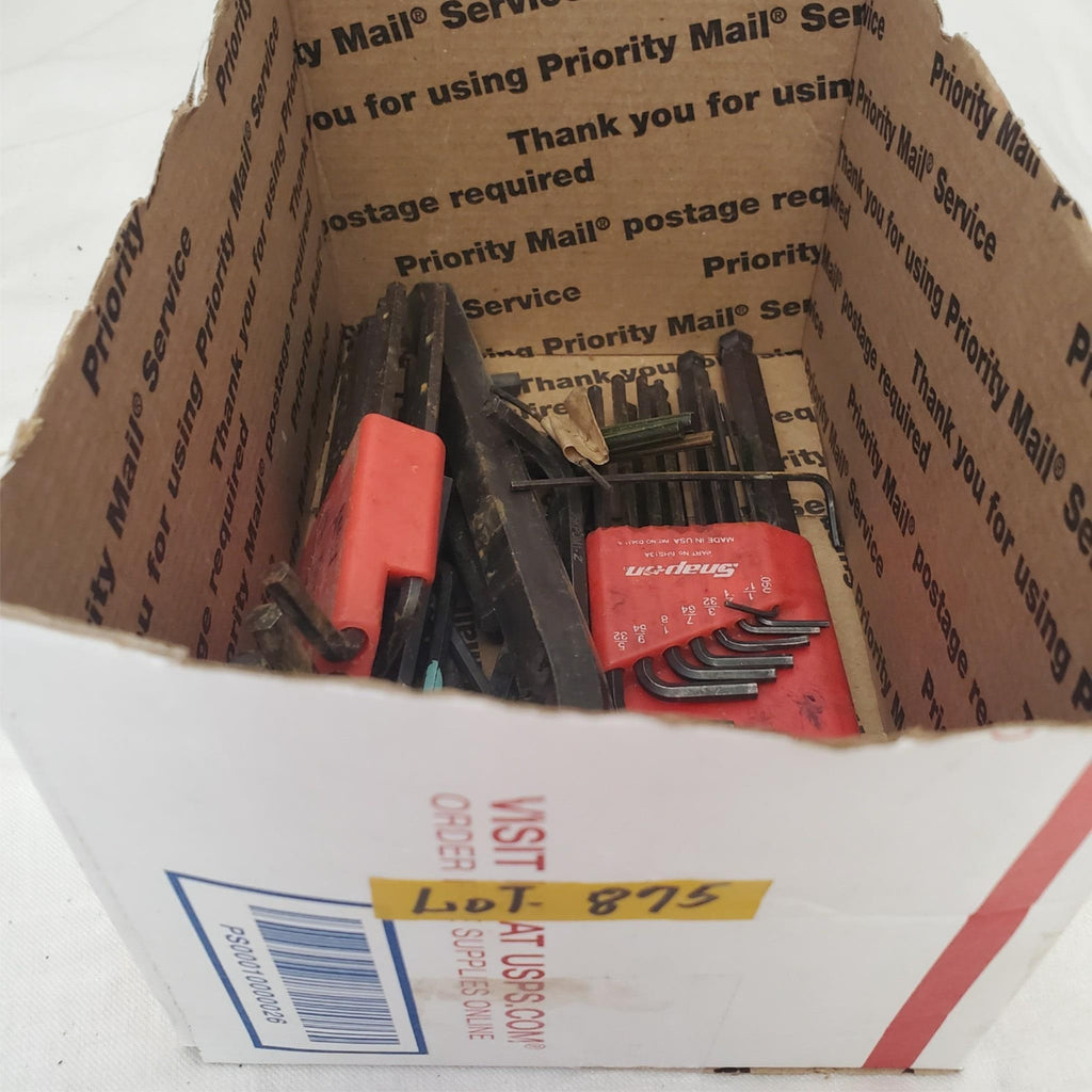 Lot of 13 Snap-on SAE Ball End Key Allen Wrench Set LOT-875