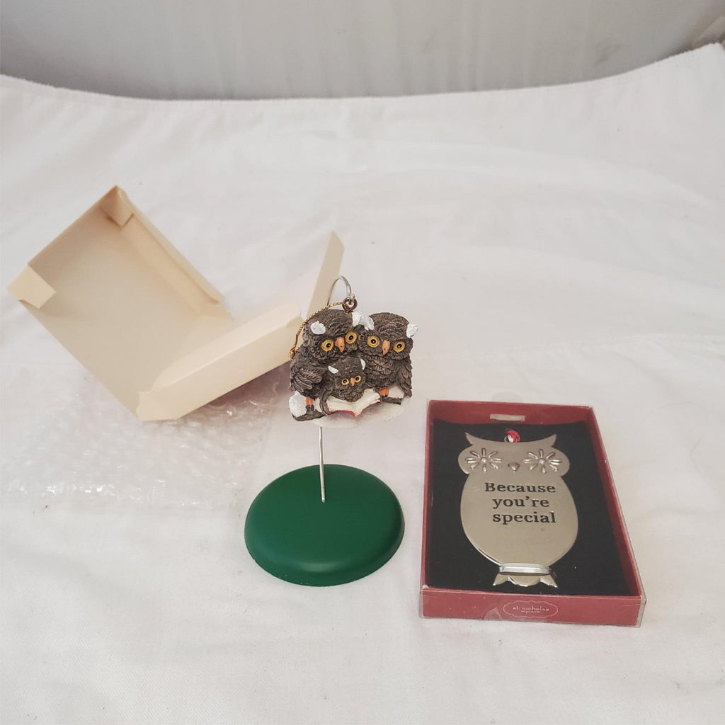 Hallmark Keepsake Christmas Owl Christmas Ornament 1984