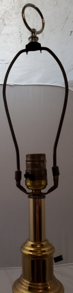 Hollywood Regency Mid Century Modern Stiffel Hanging Brass Table Lamp