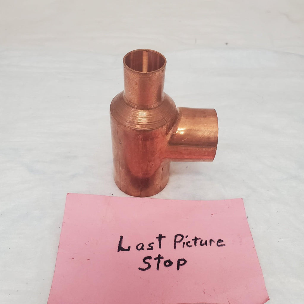 C2 Wrot Copper Pressure Reducing Tee