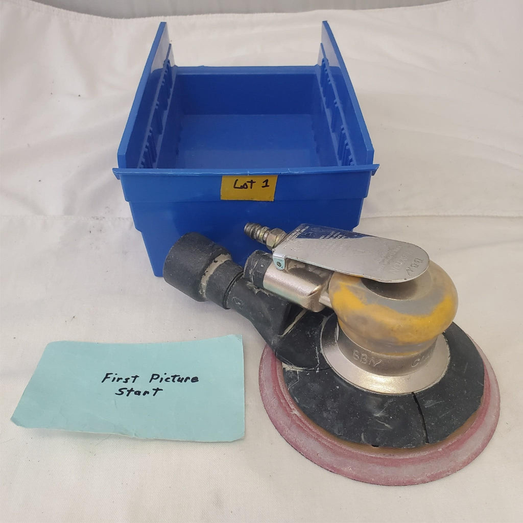Clayton Pneumatic Jitterbug Random Orbit Air Palm Sander LOT-1