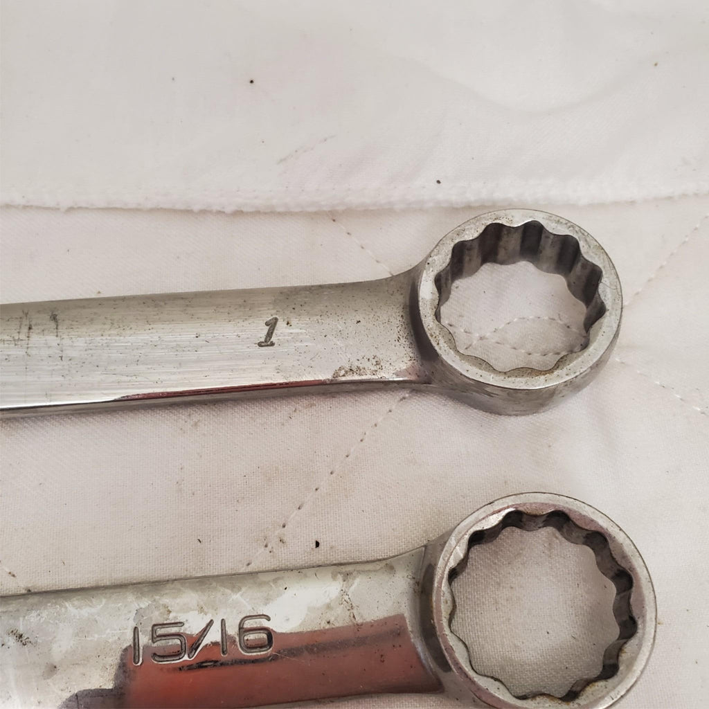 Lot of 5 Snap-On Combination Box Wrenches Set LOT-829