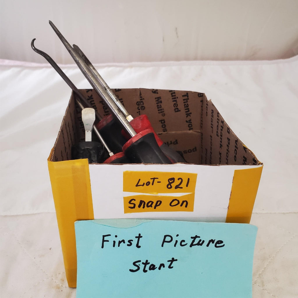 Lot of 6 Snap-On Soft Grip Combination Screwdriver Set LOT-821