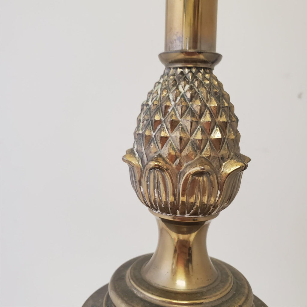 Vintage Stiffel Solid Brass Portable Table Lamp A12
